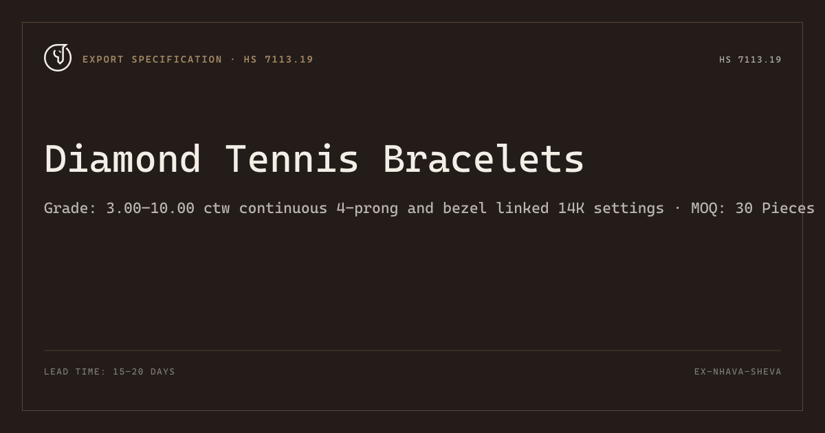 Diamond Tennis Bracelets