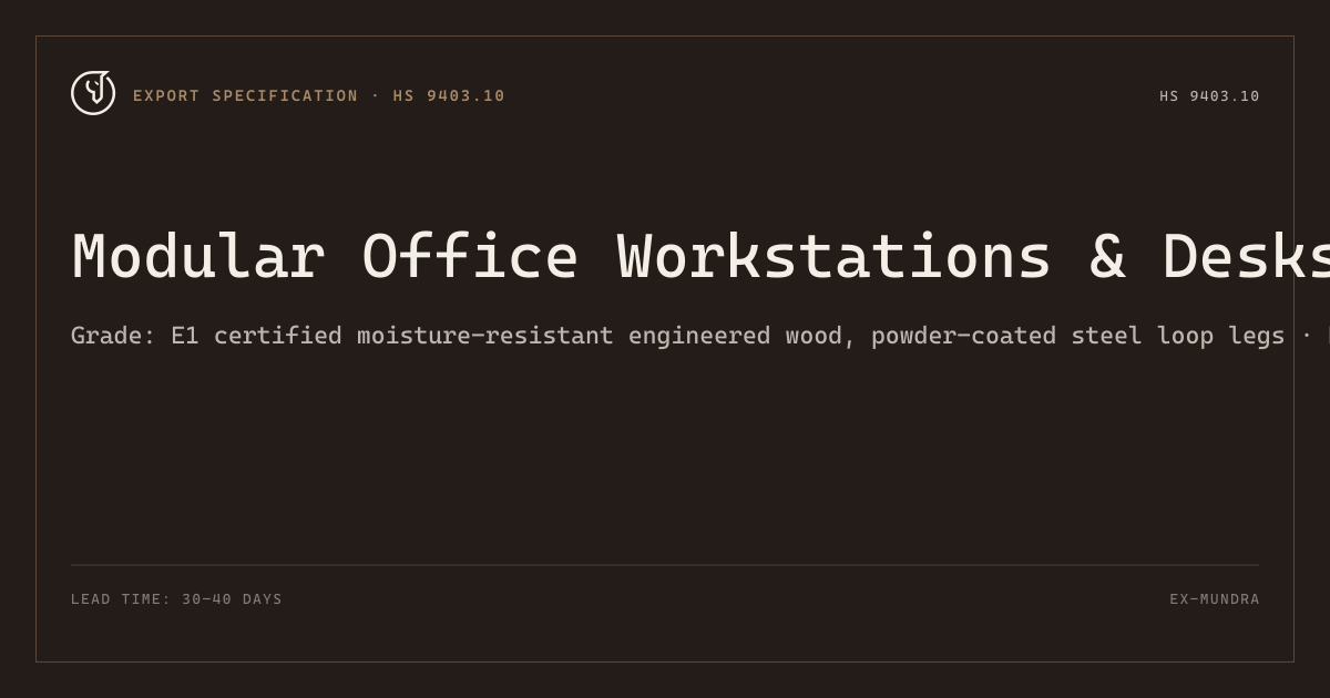 Modular Office Workstations & Desks