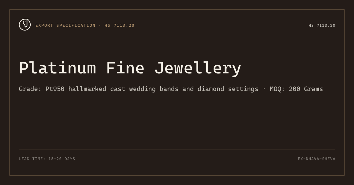 Platinum Fine Jewellery