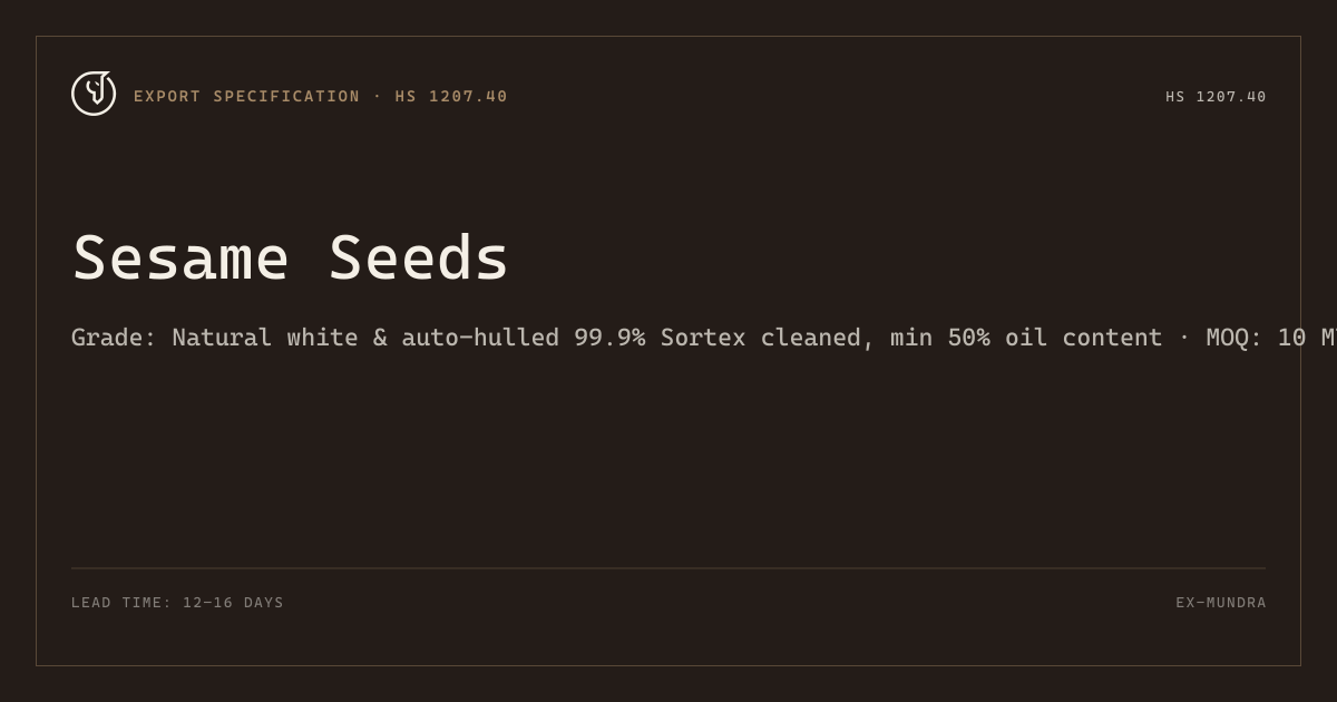 Sesame Seeds