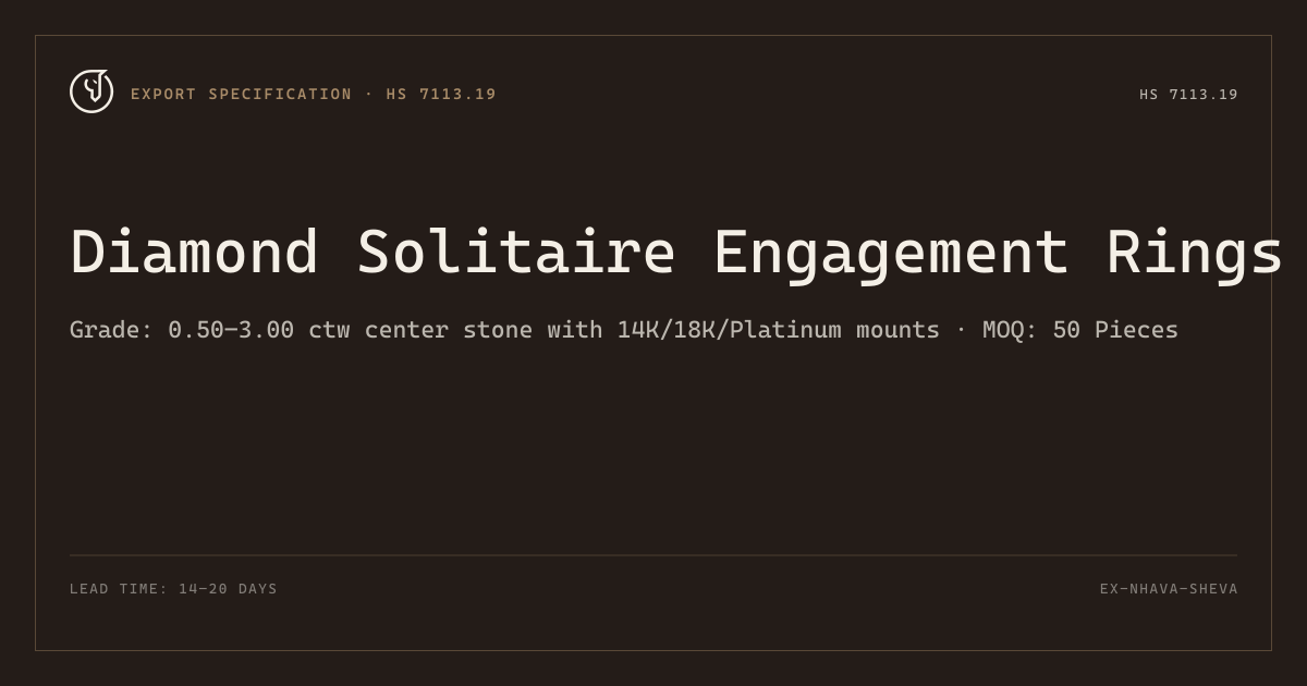 Diamond Solitaire Engagement Rings