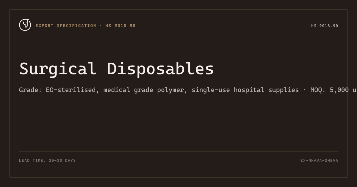 Surgical Disposables